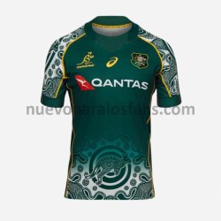 Camiseta de Fútbol Australia Rugby Casa 2021 Manga Corta