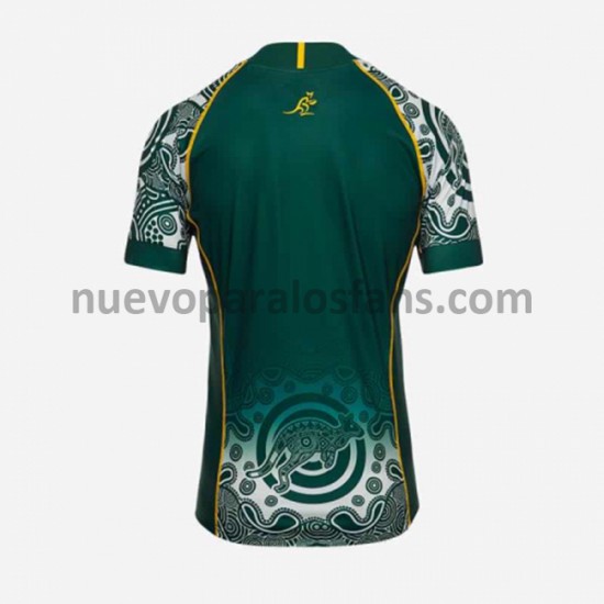 Camiseta de Fútbol Australia Rugby Casa 2021 Manga Corta