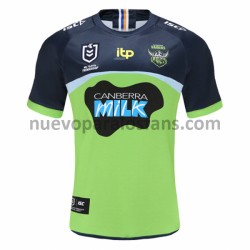 Camiseta de Fútbol Canberra Raiders Rugby Exterior 2021 Manga Corta
