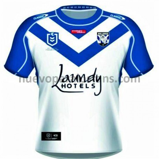 Camiseta de Fútbol Canterbury Bulldogs Rugby Casa 2021 Manga Corta