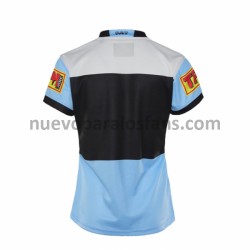 Camiseta de Fútbol Cronulla Sutherland Sharks Rugby Casa 2021 Manga Corta