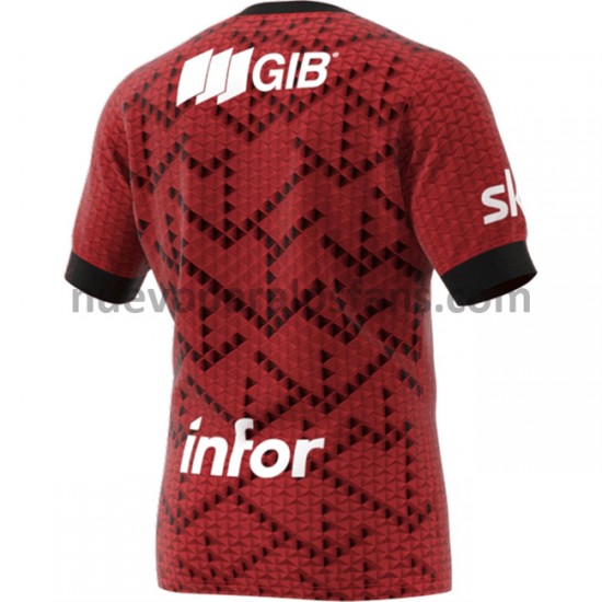 Camiseta de Fútbol Crusaders Rugby Exterior 2020 Manga Corta