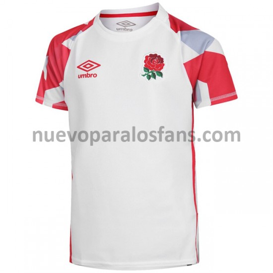 Camiseta de Fútbol Inglaterra Rugby 7S Casa 2020-2021 Manga Corta