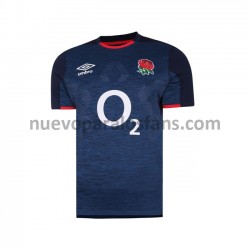 Camiseta de Fútbol Inglaterra Rugby Exterior 2020-2021 Manga Corta