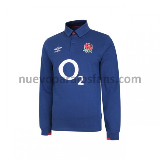 Camiseta de Fútbol Inglaterra Rugby Classic Exterior 2020-2021 Manga Larga