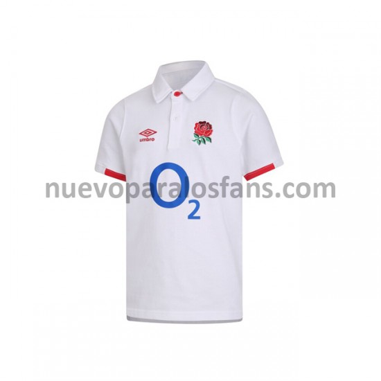 Camiseta de Fútbol Inglaterra Rugby Classic Casa 2020-2021 Manga Corta