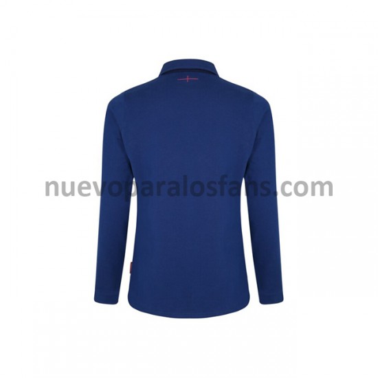 Camiseta de Fútbol Inglaterra Rugby Classic Mujer Exterior 2020-2021 Manga Larga
