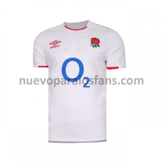 Camiseta de Fútbol Inglaterra Rugby Casa 2020-2021 Manga Corta