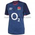 Camiseta de Fútbol Inglaterra Rugby Mujer Exterior 2020-2021 Manga Corta