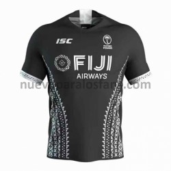Camiseta de Fútbol Fiyi Rugby Exterior 2020 Manga Corta
