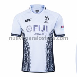 Camiseta de Fútbol Fiyi Rugby Casa 2020 Manga Corta