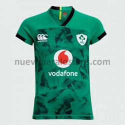 Camiseta de Fútbol Irlanda Rugby Mujer Casa 2020-2021 Manga Corta