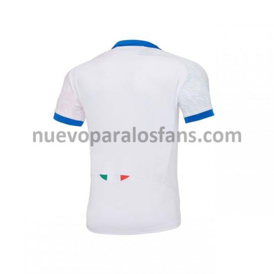 Camiseta de Fútbol Italia Rugby Exterior 2020-2021 Manga Corta