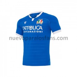 Camiseta de Fútbol Italia Rugby Casa 2020-2021 Manga Corta
