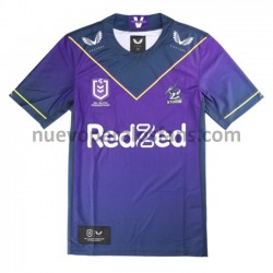Camiseta de Fútbol Melbourne Storm Rugby Casa 2021 Manga Corta