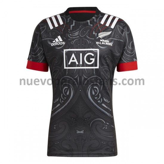 Camiseta de Fútbol Nueva Zelanda Rugby Maori Casa 2020-2021 Manga Corta