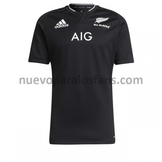 Camiseta de Fútbol Nueva Zelanda Rugby Casa 2020-2021 Manga Corta