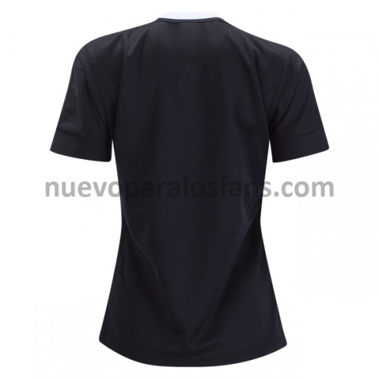 Camiseta de Fútbol Nueva Zelanda Rugby Mujer Casa 2020-2021 Manga Corta