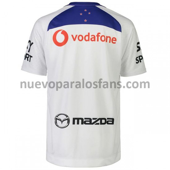 Camiseta de Fútbol New Zealand Warriors Rugby Exterior 2021 Manga Corta