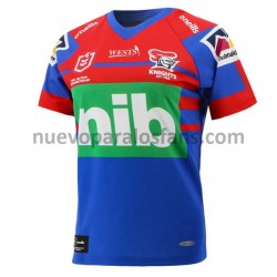 Camiseta de Fútbol Newcastle Knights Rugby Casa 2021 Manga Corta