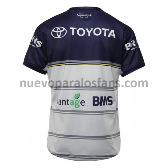 Camiseta de Fútbol North Queensland Cowboys Rugby Exterior 2021 Manga Corta