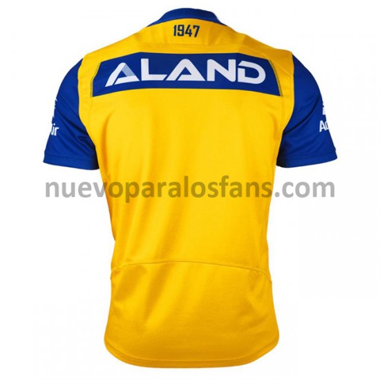 Camiseta de Fútbol Parramatta Eels Rugby Exterior 2021 Manga Corta