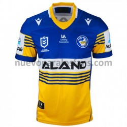 Camiseta de Fútbol Parramatta Eels Rugby Casa 2021 Manga Corta
