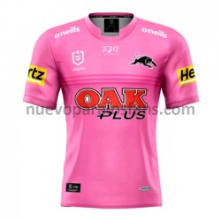 Camiseta de Fútbol Penrith Panthers Rugby Exterior 2021 Manga Corta
