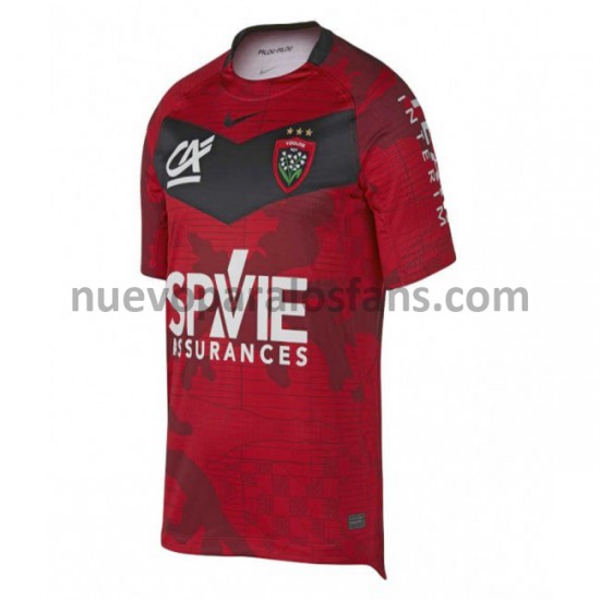 Camiseta de Fútbol RC Toulonnais Rugby Casa 2021-2022 Manga Corta