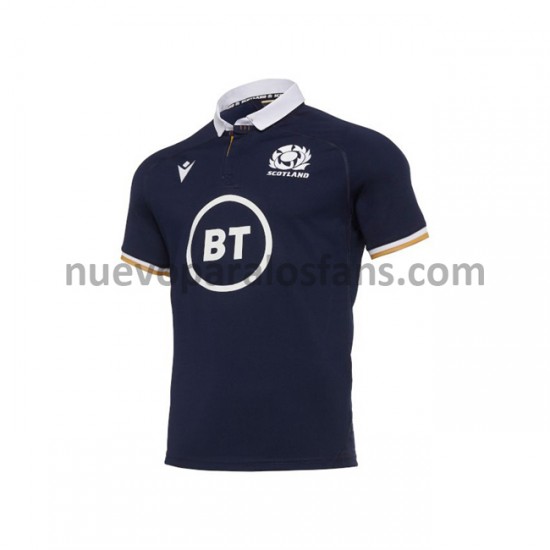 Camiseta de Fútbol Escocia Rugby Casa 2020-2021 Manga Corta
