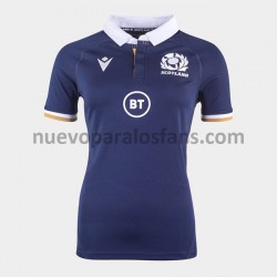 Camiseta de Fútbol Escocia Rugby Mujer Casa 2020-2021 Manga Corta