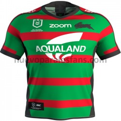 Camiseta de Fútbol South Sydney Rabbitohs Rugby Casa 2020 Manga Corta