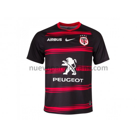 Camiseta de Fútbol Stade Toulousain Rugby Casa 2020-2021 Manga Corta