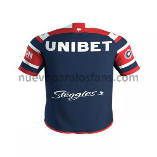 Camiseta de Fútbol Sydney Roosters Rugby Casa 2020 Manga Corta