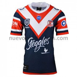 Camiseta de Fútbol Sydney Roosters Rugby Casa 2021 Manga Corta
