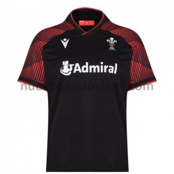 Camiseta de Fútbol Gales Rugby 7S Exterior 2020-2021 Manga Corta
