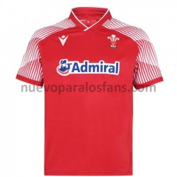 Camiseta de Fútbol Gales Rugby 7S Casa 2020-2021 Manga Corta