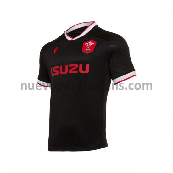 Camiseta de Fútbol Gales Rugby Exterior 2020-2021 Manga Corta