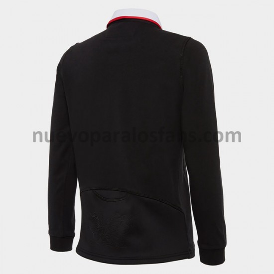 Camiseta de Fútbol Gales Rugby Classic Exterior 2020-2021 Manga Larga