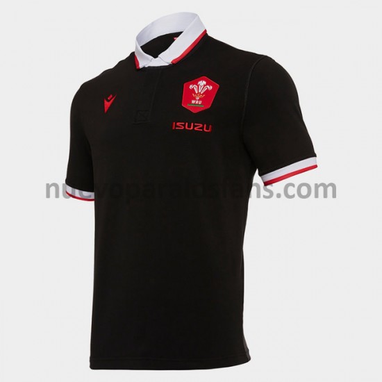 Camiseta de Fútbol Gales Rugby Classic Exterior 2020-2021 Manga Corta